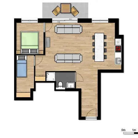 Dom wakacyjny New Holiday For 7 People (adults Only)